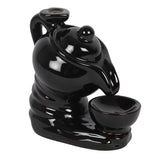 Teapot ceramic backflow incense burner
