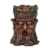 'Green man' backflow incense burner