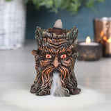 'Green man' backflow incense burner