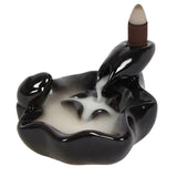 Pool to pool backflow incense burner