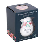 Blooming Lovely Ceramic Wax Melt Burner Gift Set