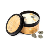 Soy wax gemstone candles