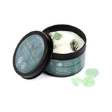 Soy wax gemstone candles