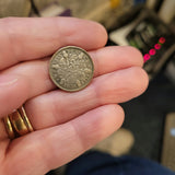1931 George V Silver Sixpence – British .500 Silver Oak & Acorn Coin
