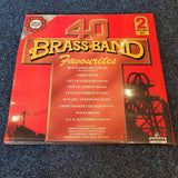 40 Brass Band Favourites 2LP Pickwick PLD 8008 Gatefold Black Dyke Grimethorpe