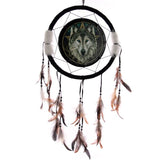Lisa Parker Wolf Head Dreamcatcher - 33 cm