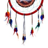 Mountain Wolf Dreamcatcher 33cm