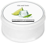 Gin and Tonic Classic Candle MiniLight Votive Candle – Hand Poured UK Scented 10-12hr