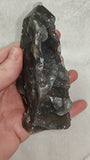 Dark Agate Freeform with Druzy – 190g - Tower Ref. 35