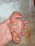 Gemstone Seahorse Carvings