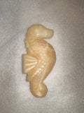 Gemstone Seahorse Carvings