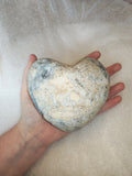 Celestite Heart Cluster