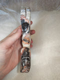 Crazy Lace Agate Fairy Carving