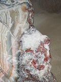 Crazy Lace Agate Fairy Carving