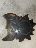 Botswana Agate Moon & Sun Carving