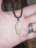 Rose Quartz Necklace - Necklace #44