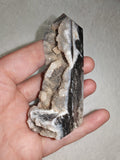 Dark Banded Agate-Style Druzy Tower – 100g - Tower Ref. 1743