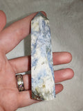Blue Kyanite in Quartz Tower – 90g | Ref. 2721