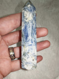 Blue Kyanite in Quartz Tower – 90g | Ref. 2721