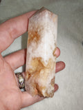 Flower Agate Tower with Druzy – 90g | Ref. 1970