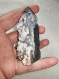 Dark Agate Tower with Heavy Druzy – 90g | Ref. 1957
