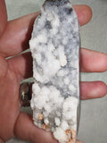 Dark Agate Tower with Heavy Druzy – 90g | Ref. 1957