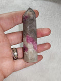 Pink Tourmaline in Quartz Tower – 60g | Ref. 1905