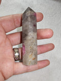 Pink Tourmaline in Quartz Tower – 60g | Ref. 1905