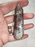 Amethyst and Banded Agate Tower – 55g | Ref. 2388
