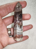 Amethyst and Banded Agate Tower – 55g | Ref. 2388
