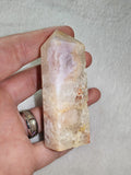Pink Amethyst Flower Agate Tower – 105g | Ref. 2733