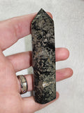 Pyrite in Dark Matrix Tower – 120g | Ref. 1800