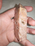 Pink Amethyst Flower Agate Tower with Druzy – 75g | Ref. 2009