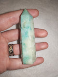 Chrysocolla in Quartz-Style Tower – 60g | Ref. 2541
