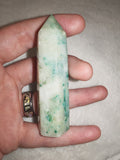 Chrysocolla in Quartz-Style Tower – 60g | Ref. 2541