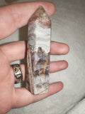 Amethyst and Banded Agate Tower – 80g | Ref. 2389