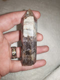 Amethyst and Banded Agate Tower – 80g | Ref. 2389