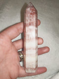 Pink Banded Calcite Tower – 135g | Ref. 2544