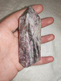 Lepidolite in Quartz Tower – 130g | Ref. 2603