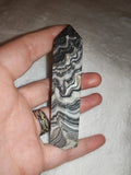 Zebra Calcite Tower – 85g | Ref. 2611