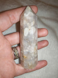 Flower Agate Tower – 80g | Tower #80