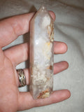 Flower Agate Tower – 80g | Tower #80