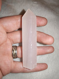 Pale Rose Quartz Tower – 55g | Tower #82