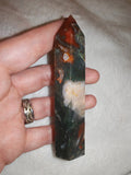 Red Moss Agate Tower – 100g | Tower #83