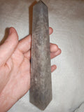 Grey Quartz Obelisk with Sparkling Mineral Inclusions – 250g | #85
