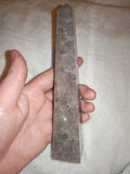 Grey Quartz Obelisk with Sparkling Mineral Inclusions – 250g | #85