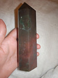 Large Bloodstone-Style Chalcedony Tower – 435g | Tower #87