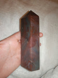 Large Bloodstone-Style Chalcedony Tower – 435g | Tower #87