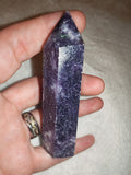 Deep Purple Lepidolite Tower – 100g | Tower #88