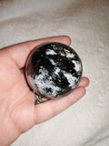 Larvikite Sphere with Blue Flash – 210g
